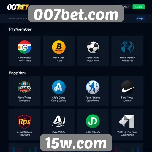 Principais recursos e funcionalidades do 007bet.com